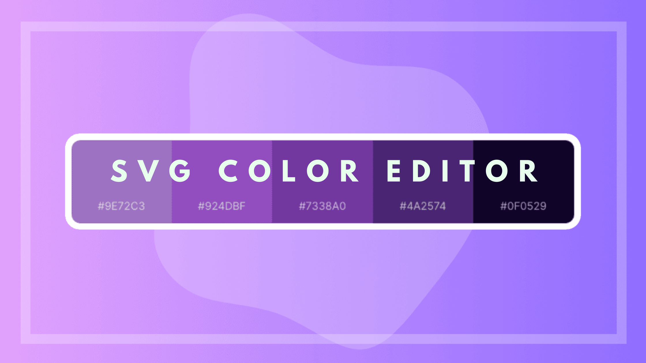 SVG Color Editor