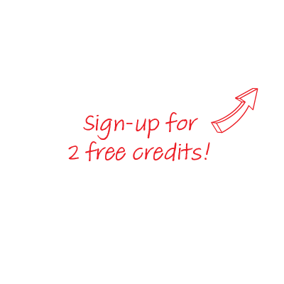 Sign up for 3 free credits